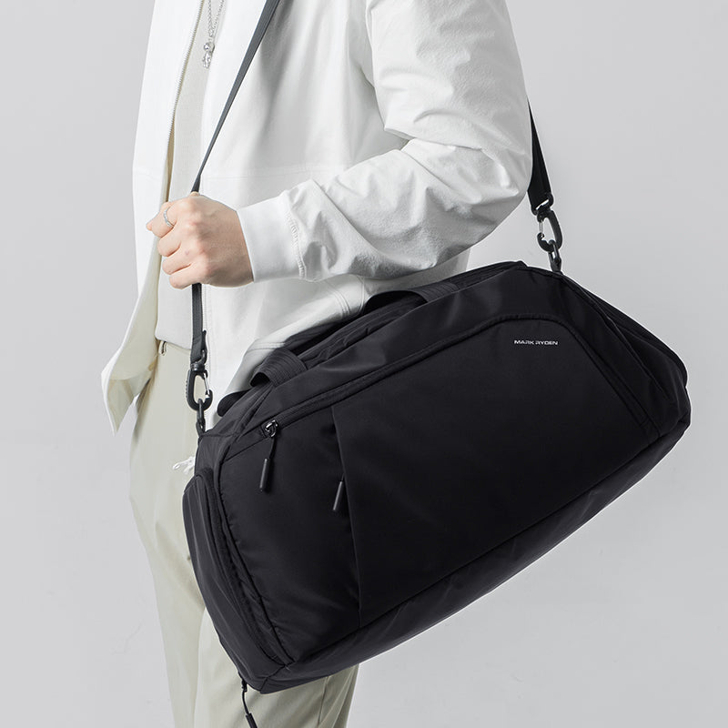 TripVault: Travel Duffel Bag with Seperate Shoe Compartment for Gym