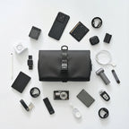 MagiClip: Wet-Dry Separate Toiletry Bag with Toothbrush Holder For Daily