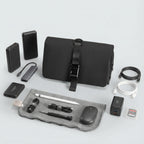 MagiClip: Wet-Dry Separate Toiletry Bag with Toothbrush Holder For Daily