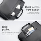 Classic V: Featherweight Water-resistant Briefcase For Urban Journeys