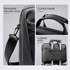 Classic V: Featherweight Water-resistant Briefcase For Urban Journeys