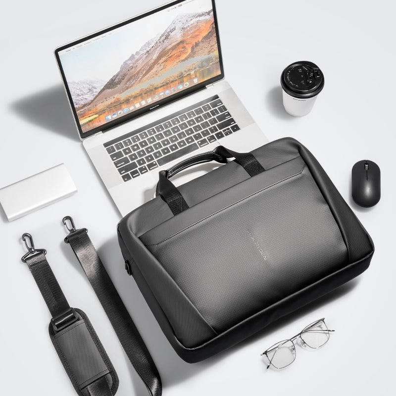 Classic V: Featherweight Water-resistant Briefcase For Urban Journeys