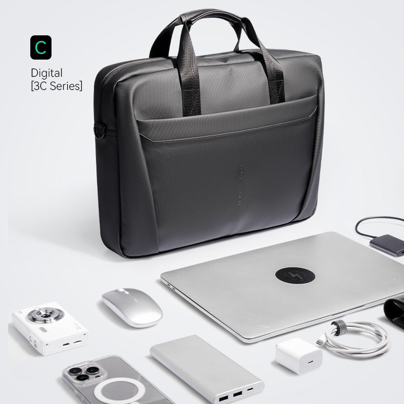 Classic V: Featherweight Water-resistant Briefcase For Urban Journeys