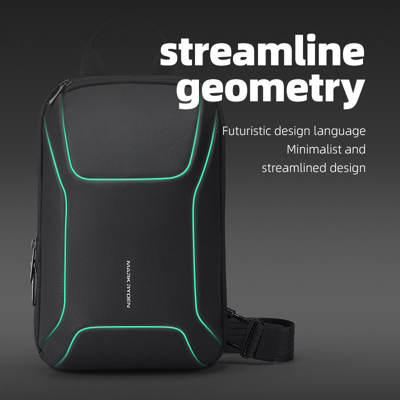 StealthChest: High Quality RFID-Secure Chest Bag for Urban Operator