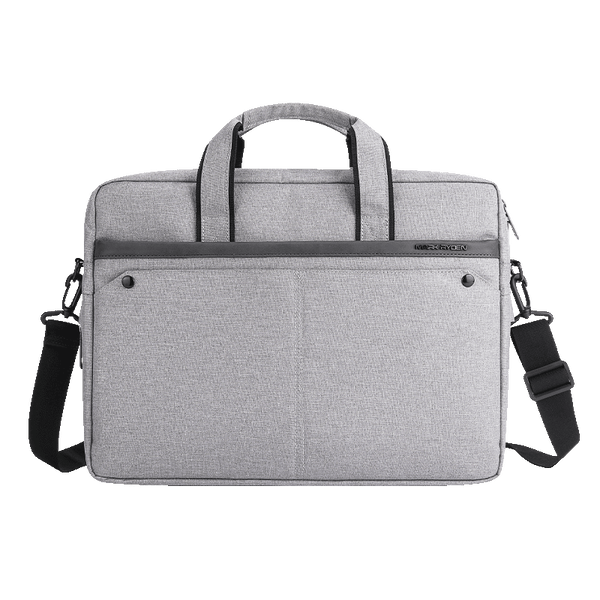 Classic I: MarkRyden Tech Commuter Computer Briefcase 14 / 15.6 inch in Gray