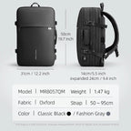 Pathrato Pro: Smart-Compression Travel Backpack For Frequent Flyers