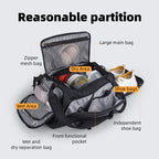 Worksman: Spacious Durable Polyester Travel Bag with Easy Access Pockets