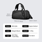 Worksman: Spacious Durable Polyester Travel Bag with Easy Access Pockets