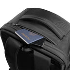 Aegis Fortress: All-Weather 38L Multi-Compartment Backpack For Travel