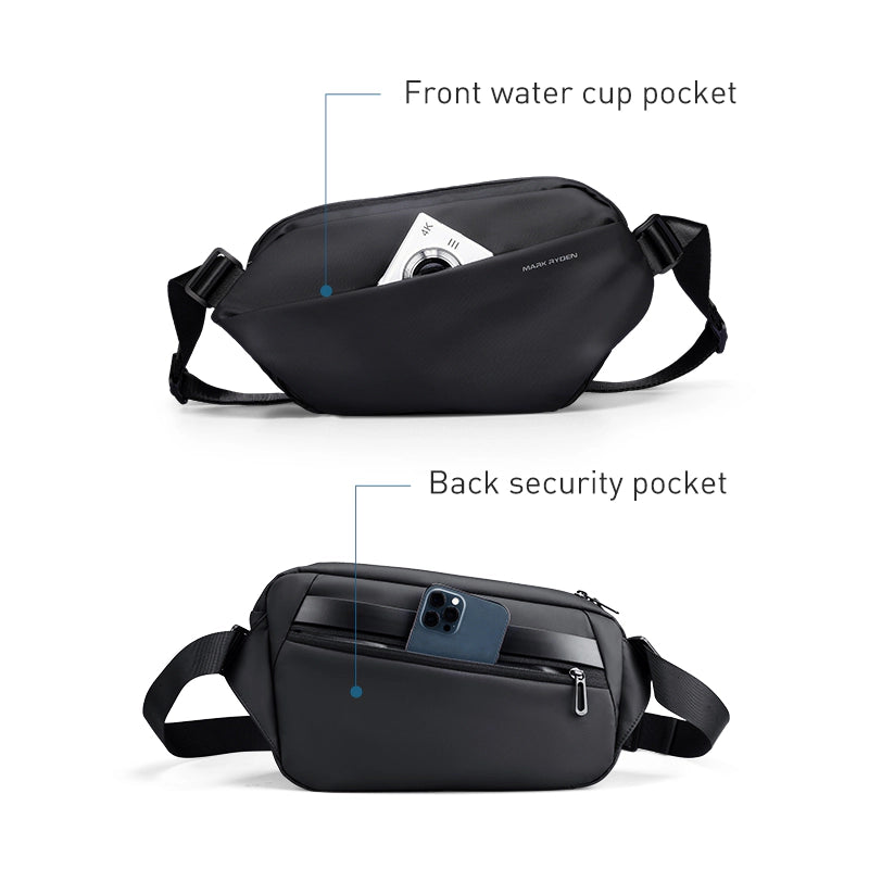 Fingon Ⅰ: Leather Large Capacity City Commuter Daily Messenger Bag