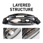 Fingon Ⅰ: Leather Large Capacity City Commuter Daily Messenger Bag