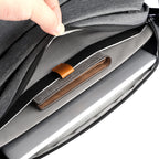 Fingon Ⅰ: Leather Large Capacity City Commuter Daily Messenger Bag