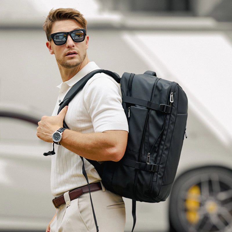 Expandos Max: MARK RYDEN Maximum Capacity Anti-theft Compression Backpack