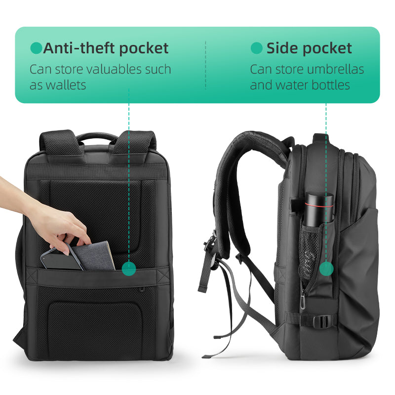 Mochila l: Versatile USB Water-Repellent Multifunctional Backpack for Modern Travels