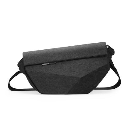 Facettes de diamant : sac à bandoulière rigide de grande capacité, étanche et résistant aux rayures 