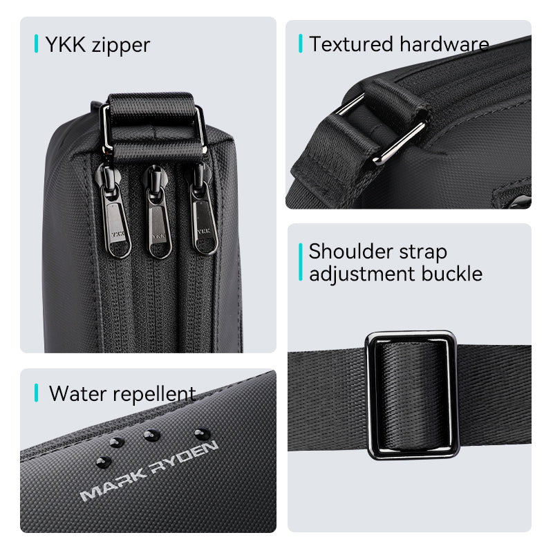 Easypose: 0.25kg Lightweight Waterproof Crossbody Bag Ideal for Everyday Use