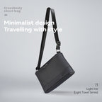 Easypose: 0.25kg Lightweight Waterproof Crossbody Bag Ideal for Everyday Use