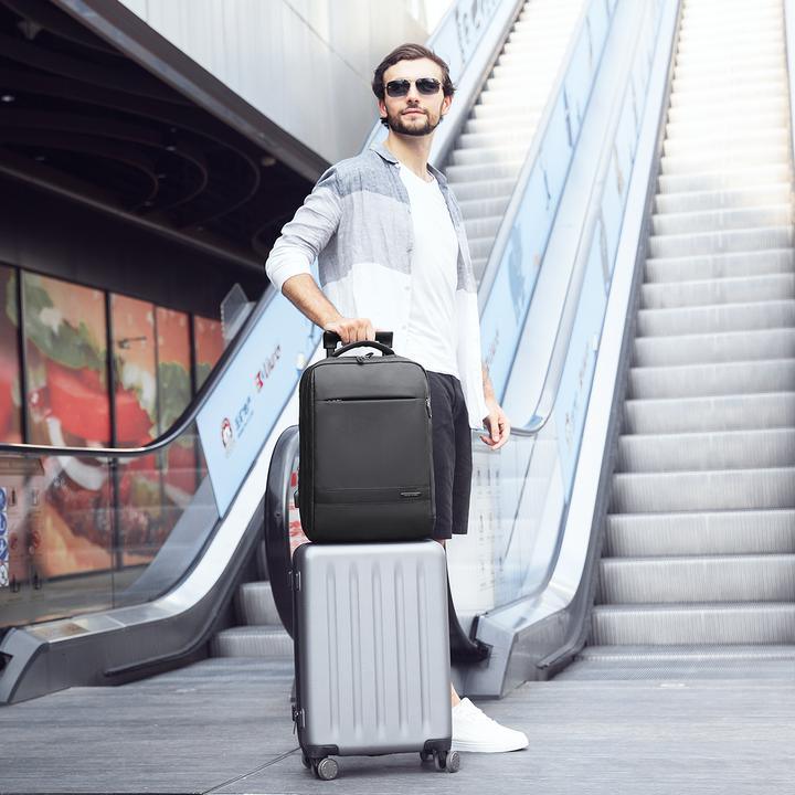 Largy - G_MR9668 Mark Ryden Backpack Models View with luggage strap