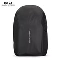 Black Mark Ryden waterproof backpack rain cover for 15-20L backpacks, featuring sleek design and visible brand logo.